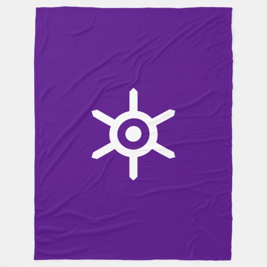 Vlag van de prefectuur Tokyo, Japan Fleece Blanket (Voorkant)