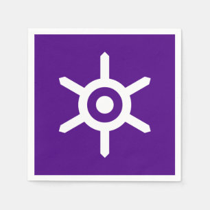 Vlag van de prefectuur Tokyo, Japan Paper Napkins Servet