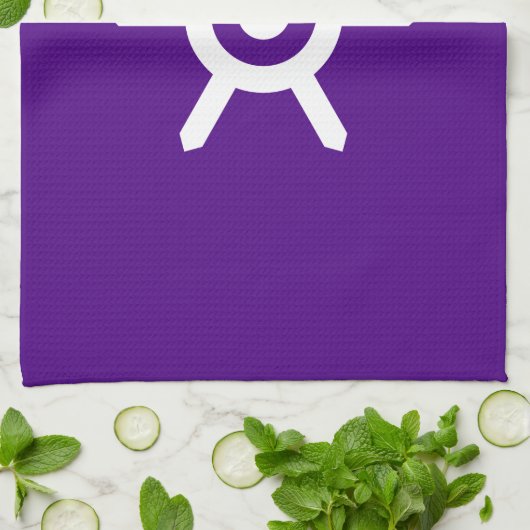 Vlag van de prefectuur Tokyo, Japan Theedoek (Gevouwen)