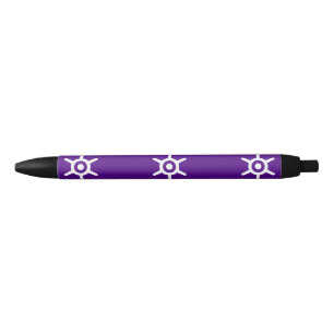 Vlag van de prefectuur Tokyo, Japan Zwarte Inkt Pen