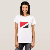Vlag van de Principality of Sealand T-shirt (Voorkant volledig)