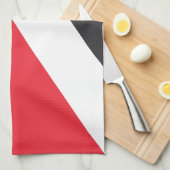 Vlag van de Principality of Sealand Theedoek (Quarter Fold)