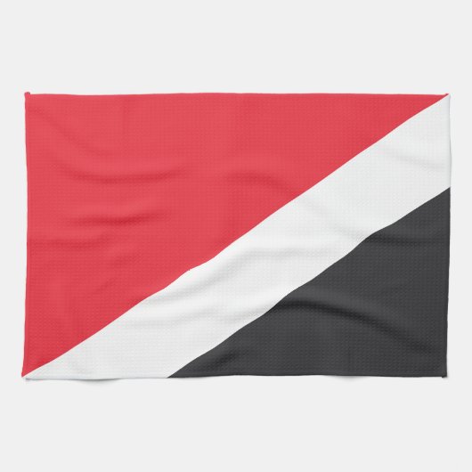 Vlag van de Principality of Sealand Theedoek (Horizontaal)