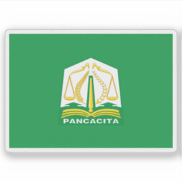 Vlag van de provincie Atjeh, Indonesië Sticker