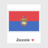 Vlag van de provincie Chimborazo, Ecuador Sticker (Vel)