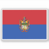 Vlag van de provincie Chimborazo, Ecuador Sticker (Voorkant)