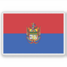 Vlag van de provincie Chimborazo, Ecuador Sticker