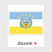 Vlag van de provincie Colón, Panama Sticker (Vel)