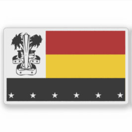Vlag van de provincie Madang, Papoea-Nieuw-Guinea Sticker