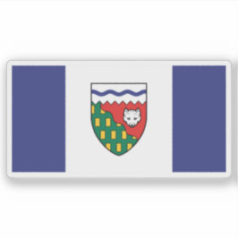 Vlag van de provincie Northwest Territories, Canad Sticker