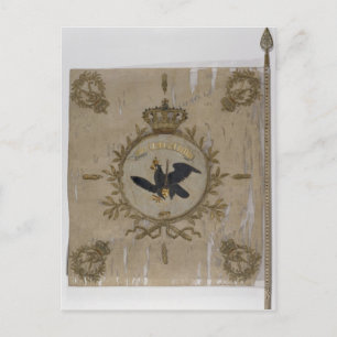 Vlag van de Pruisische infanterie Briefkaart