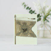 Vlag van de Pruisische infanterie onder Frederick Briefkaart (Staand voorkant)