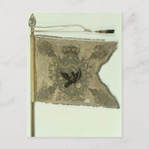 Vlag van de Pruisische infanterie onder Frederick Briefkaart