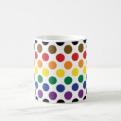 Vlag van de Regenboog van Philadelphia Koffiemok (Center)