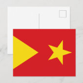 Vlag van de regio Tigray Briefkaart (Voorkant / Achterkant)