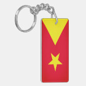 Vlag van de regio Tigray Sleutelhanger (Voorkant Links)