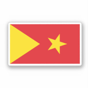 Vlag van de regio Tigray Sticker
