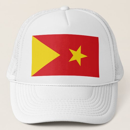 Vlag van de regio Tigray Trucker Pet (Voorkant)
