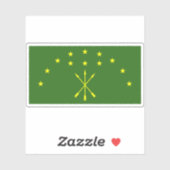 Vlag van de Republiek Adygea Sticker (Vel)