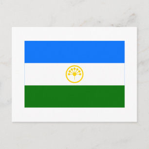 Vlag van de Republiek Bashkortostan Briefkaart