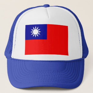 Vlag van de Republiek China (Taiwan) - 中 華 國 Trucker Pet