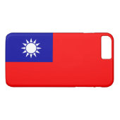 Vlag van de Republiek China Taiwan Case-Mate iPhone Case (Achterkant (Horizontaal))