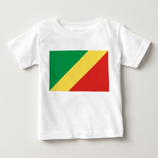 Vlag van de Republiek Congo (Voorkant)