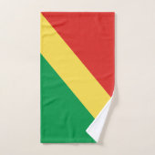 Vlag van de Republiek Congo Bad Handdoek (Handdoek)
