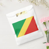 Vlag van de Republiek Congo Bedankzakje (Gezegeld)