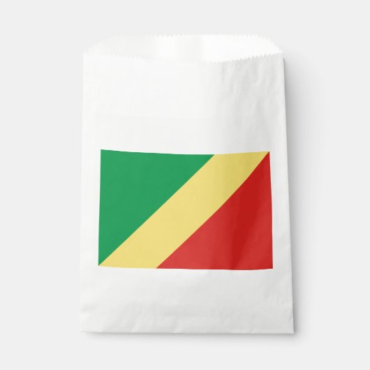 Vlag van de Republiek Congo Bedankzakje (Voorkant)