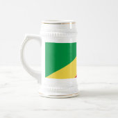 Vlag van de Republiek Congo Bierpul (Links)