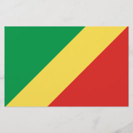 Vlag van de Republiek Congo Briefpapier