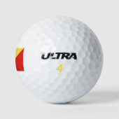 Vlag van de Republiek Congo Golfballen (Logo)