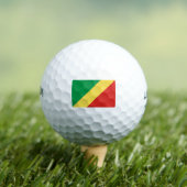 Vlag van de Republiek Congo Golfballen (Insitu Shirt)