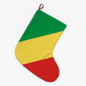 Vlag van de Republiek Congo Grote Kerstsok (Voorkant (Hangend))