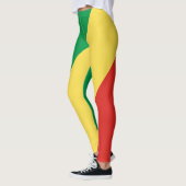 Vlag van de Republiek Congo Leggings (Links)