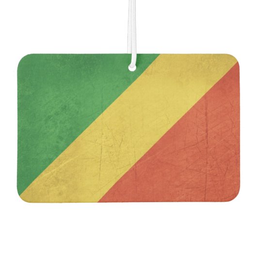Vlag van de Republiek Congo Luchtverfrisser (Voorkant)