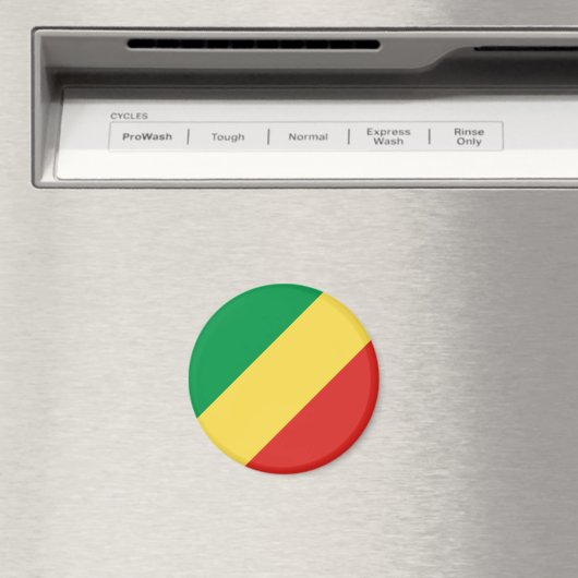 Vlag van de Republiek Congo Magneet (Insitu (Vaatwasser))