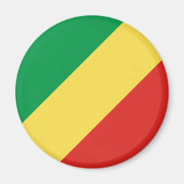 Vlag van de Republiek Congo Magneet