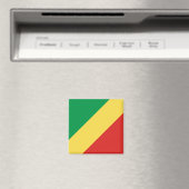 Vlag van de Republiek Congo Magneet (Insitu (Vaatwasser))