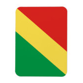 Vlag van de Republiek Congo Magneet (Verticaal)
