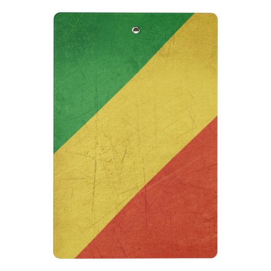 Vlag van de Republiek Congo Mini Klembord (Achterkant)