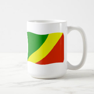 Vlag van de Republiek Congo Mokkopietje Koffiemok