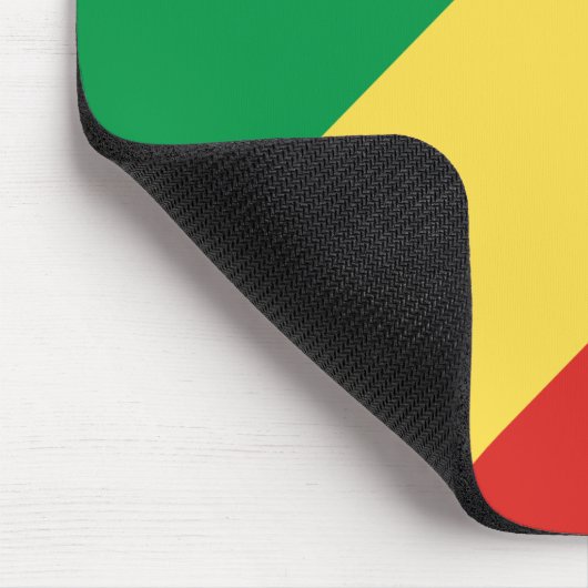 Vlag van de Republiek Congo Muismat (Hoek)