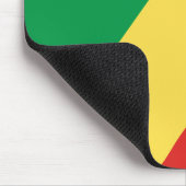 Vlag van de Republiek Congo Muismat (Hoek)