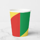 Vlag van de Republiek Congo Papieren Bekers (Rechts)