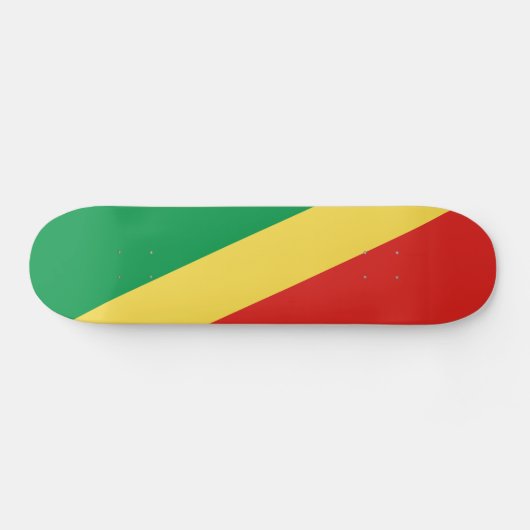Vlag van de Republiek Congo Persoonlijk Skateboard (Horizontaal)
