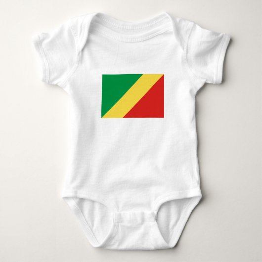 Vlag van de Republiek Congo Romper (Voorkant)