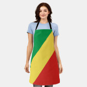 Vlag van de Republiek Congo Schort (Gedragen)