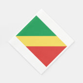 Vlag van de Republiek Congo Servet (Hoek)